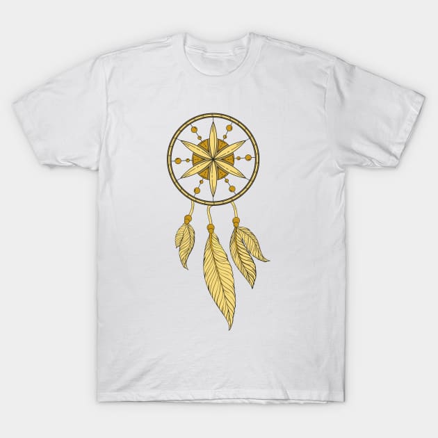 DREAM CATCHER T-SHIRT T-Shirt by abcmandalaclothing